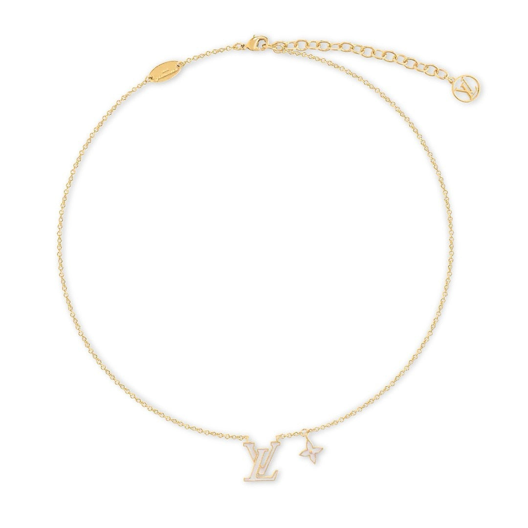 Louis Vuitton LV iconic enamel necklace,LV iconic enamel necklace,Louis Vuitton necklace,LV logo necklace,LV necklace,LV neck