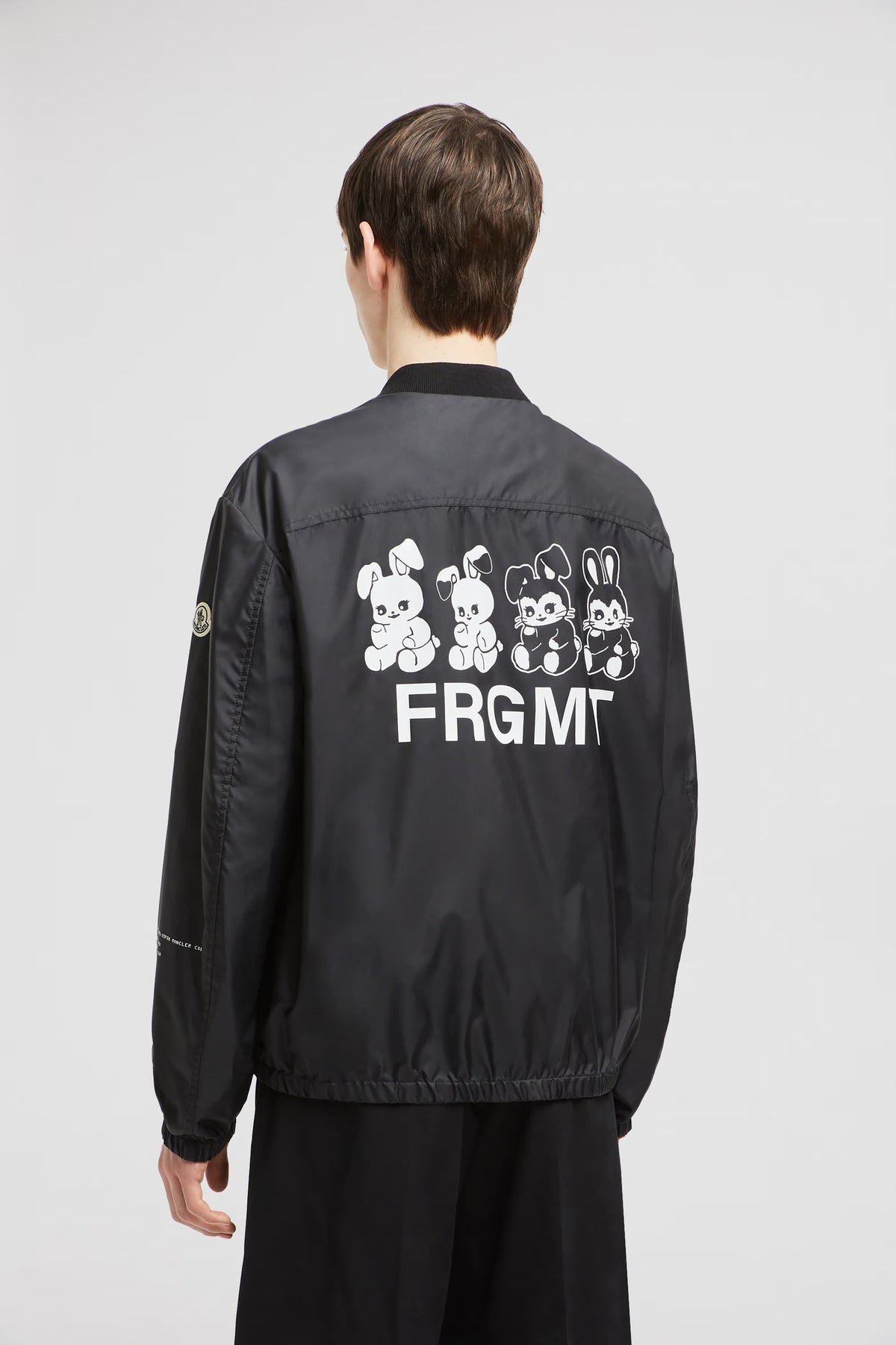 Moncler K109U1A00009M5238,Moncler x FRGMET jacket,Moncler x FRGMET bomber jacket,Moncler x FRGMET jacket,Moncler jacket black