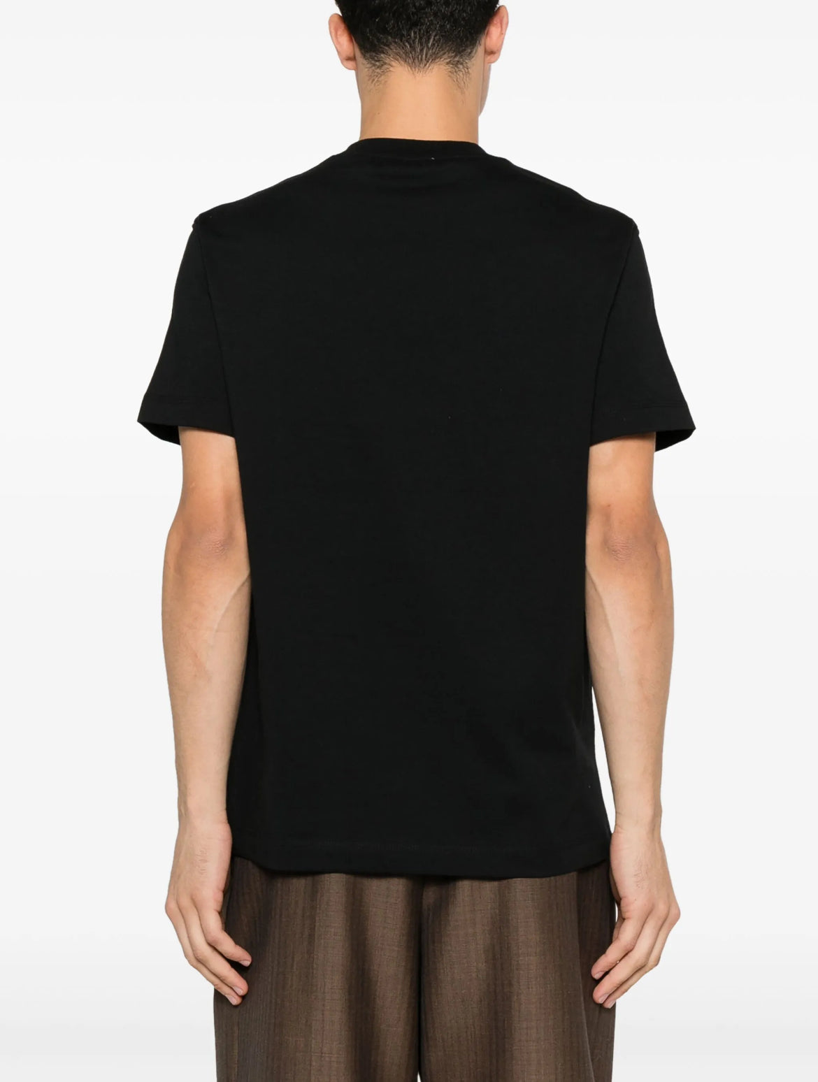 Burberry 8102254,Burberry 8104889,Burberry check patch T-shirt,Burberry check patch white T-shirt,Burberry check patch black