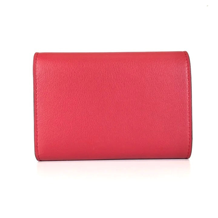 Loewe Spirited Away Noface Kaonasi Red Leather Wallet,Loewe kaonashi wallet,Loewe studio ghibli spirited away kaonashi wallet