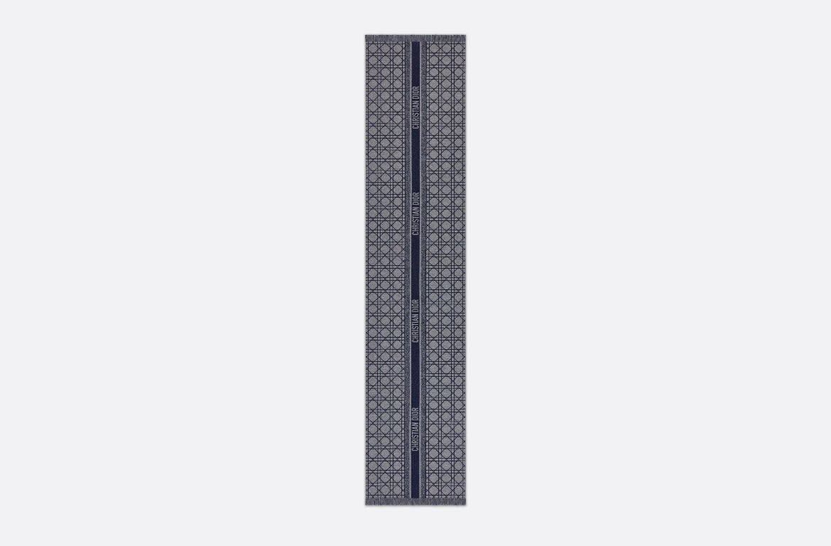 Dior cannage scarf,Dior 31CAN205I005 ,dior scarf authentic,dior scarf outlet,Dior oblique shawl,dior scarf onsale,dior scarf