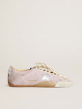 Golden Goose true star in pastel pink suede with sliver star sneaker,Golden goose pink sneaker,Winniemodo,Winnie modo,Golden