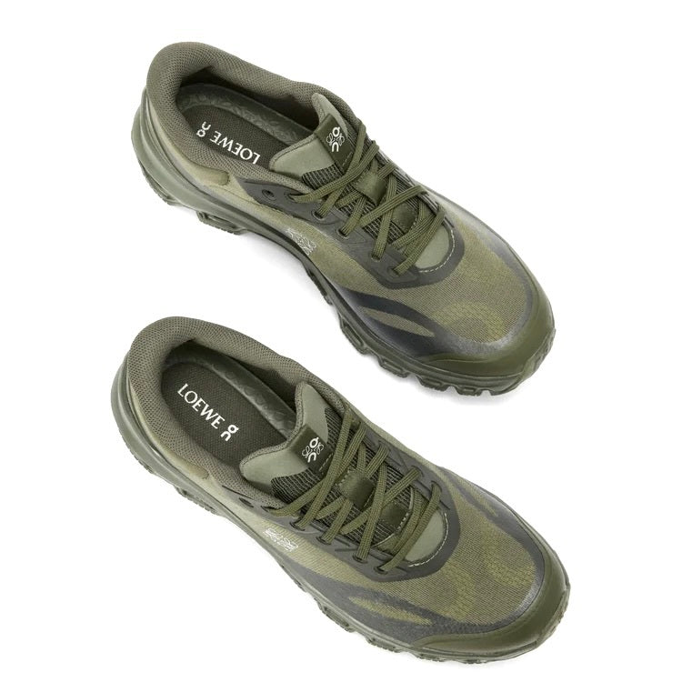 Loewe IDM929282,Loewe Cloudventure 2.0 sneaker Khaki Green, Loewe Cloudventure 2.0 sneaker,On Cloudventure Loewe 2.0,Loewe Cl