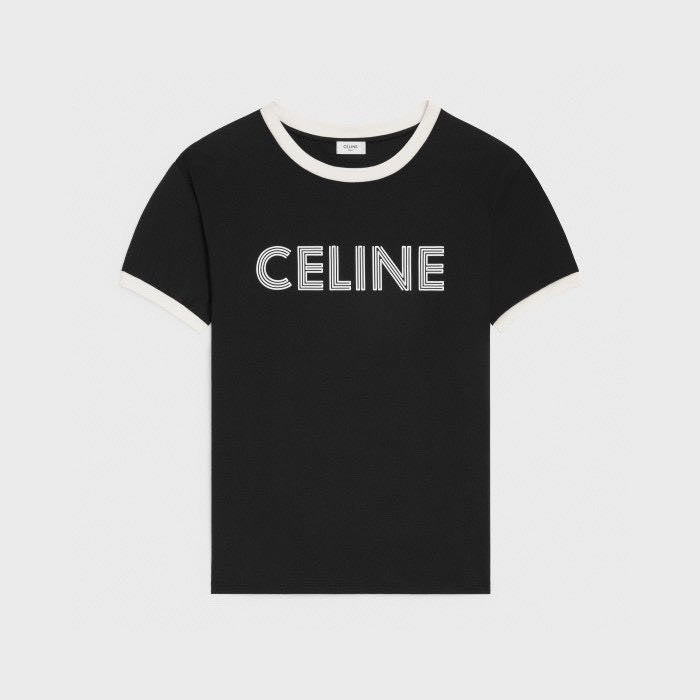 Celine loose T-shirt in cotton jersey ,Celine T-shirt online shop,Celine T-shirt outlet ,Celine men's T-shirt,Celine 2X49I671