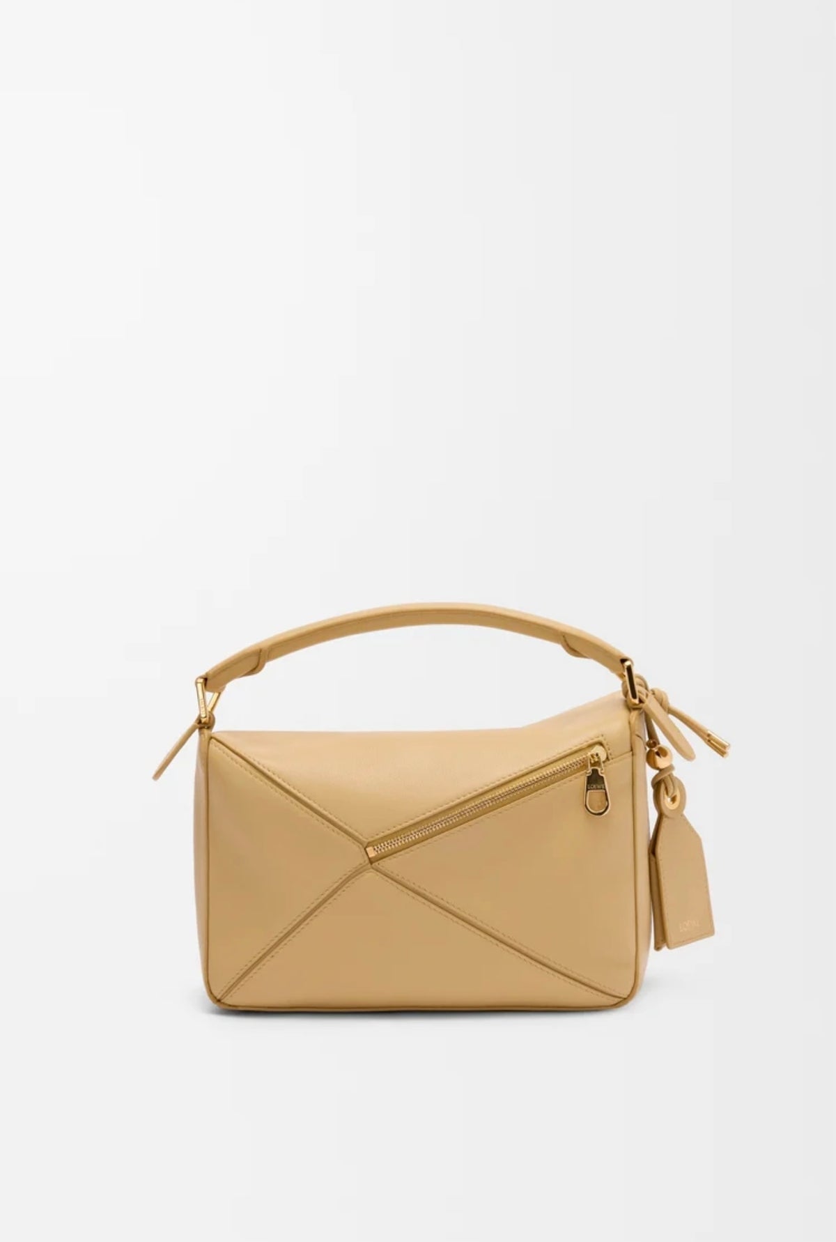 Loewe puzzle bag,Loewe puzzle yellow bag,Loewe puzzle bag small,Loewe small featherlight puzzle bag,Loewe bag,Loewe Lambskin