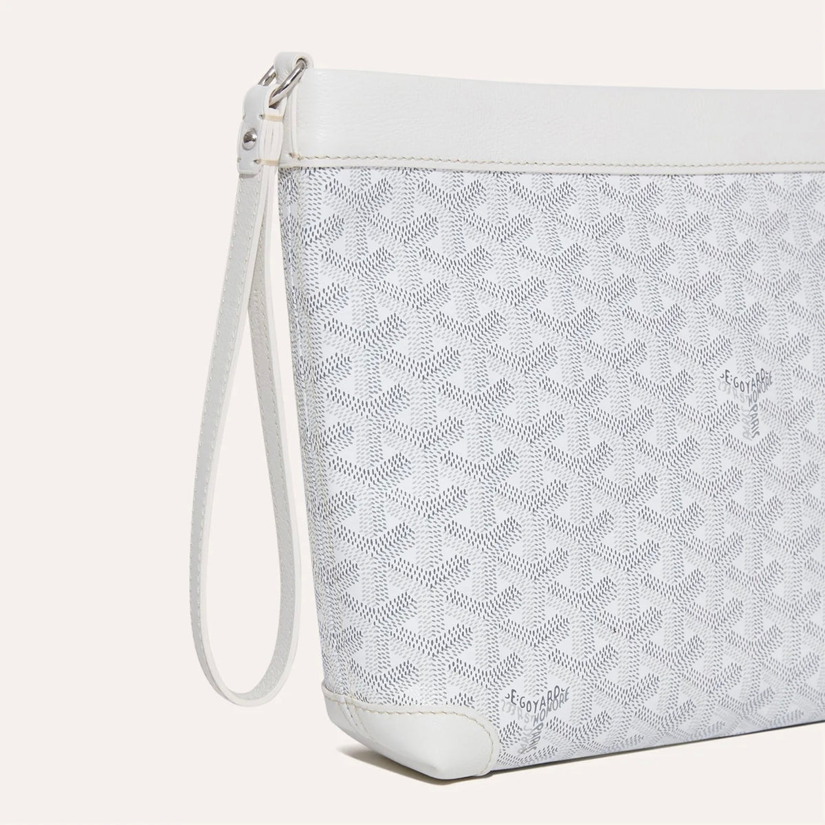 Winniemodo,Winniemodony,Goyard Conti Pouch white,Goyard pouch white,Goyard pouch sale,Goyard clutch white,Goyard clutch sale,