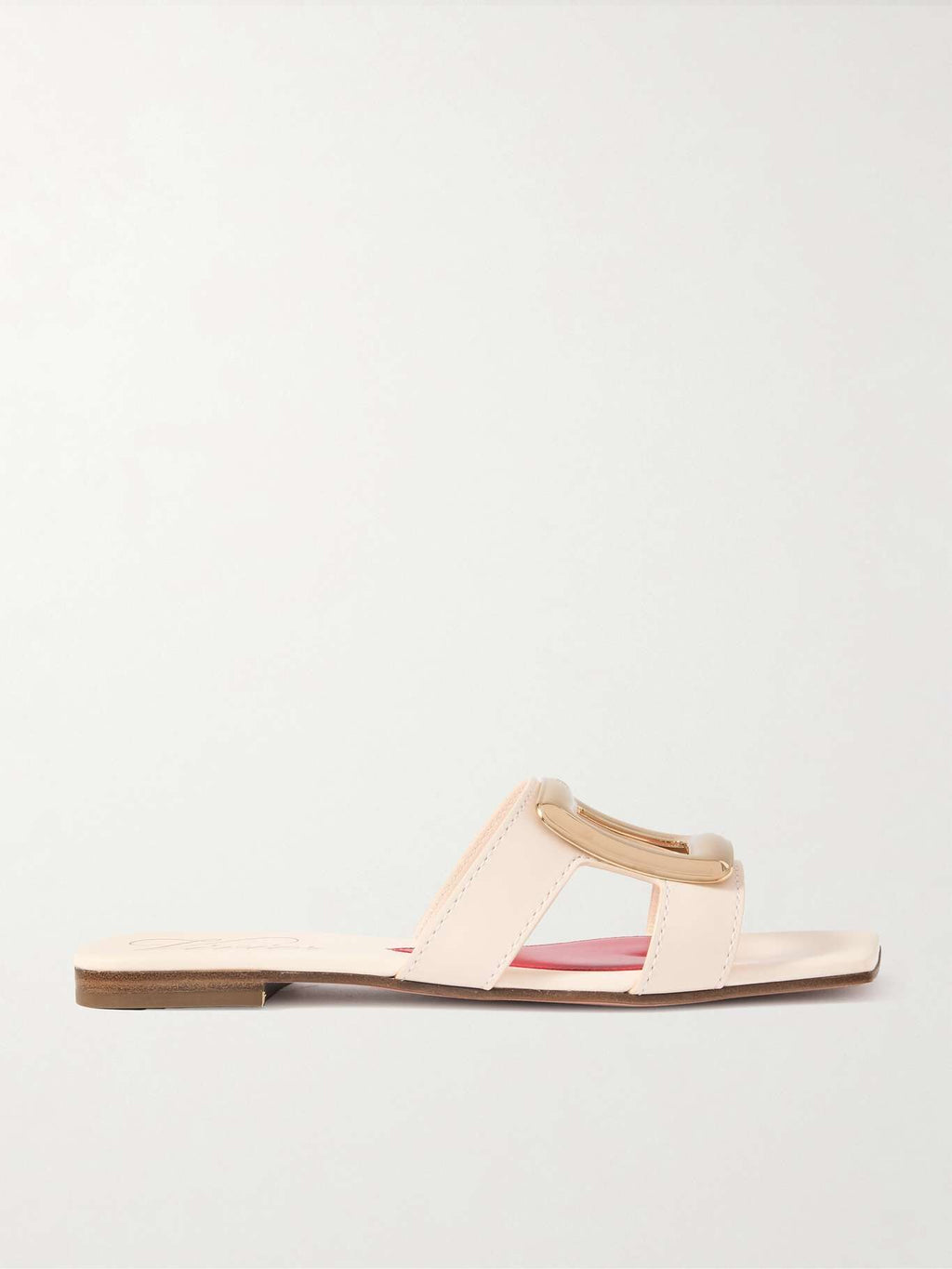 Winniemodo,Winniemodony,Roger Vivier RVW74738070,Roger Vivier slides,Roger Vivier flats,Roger Vivier mules,Roger Vivier sanda