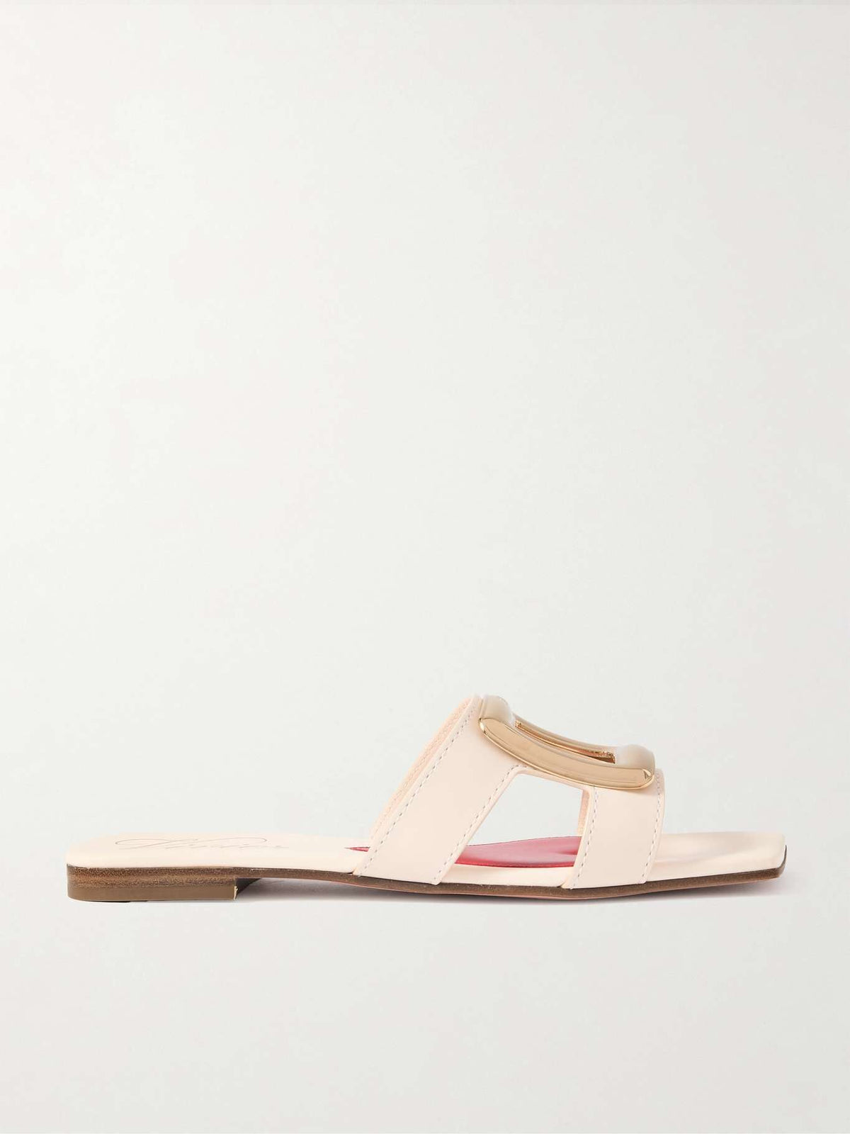 Winniemodo,Winniemodony,Roger Vivier RVW74738070,Roger Vivier slides,Roger Vivier flats,Roger Vivier mules,Roger Vivier sanda