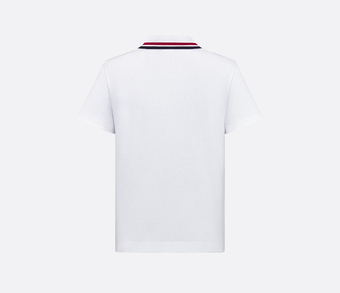 Dior 513T11A4200,Dior vibe polo shirt,Dior polo shirt,Dior white polo shirt,Dior white womens polo shirt,Dior white polo shir