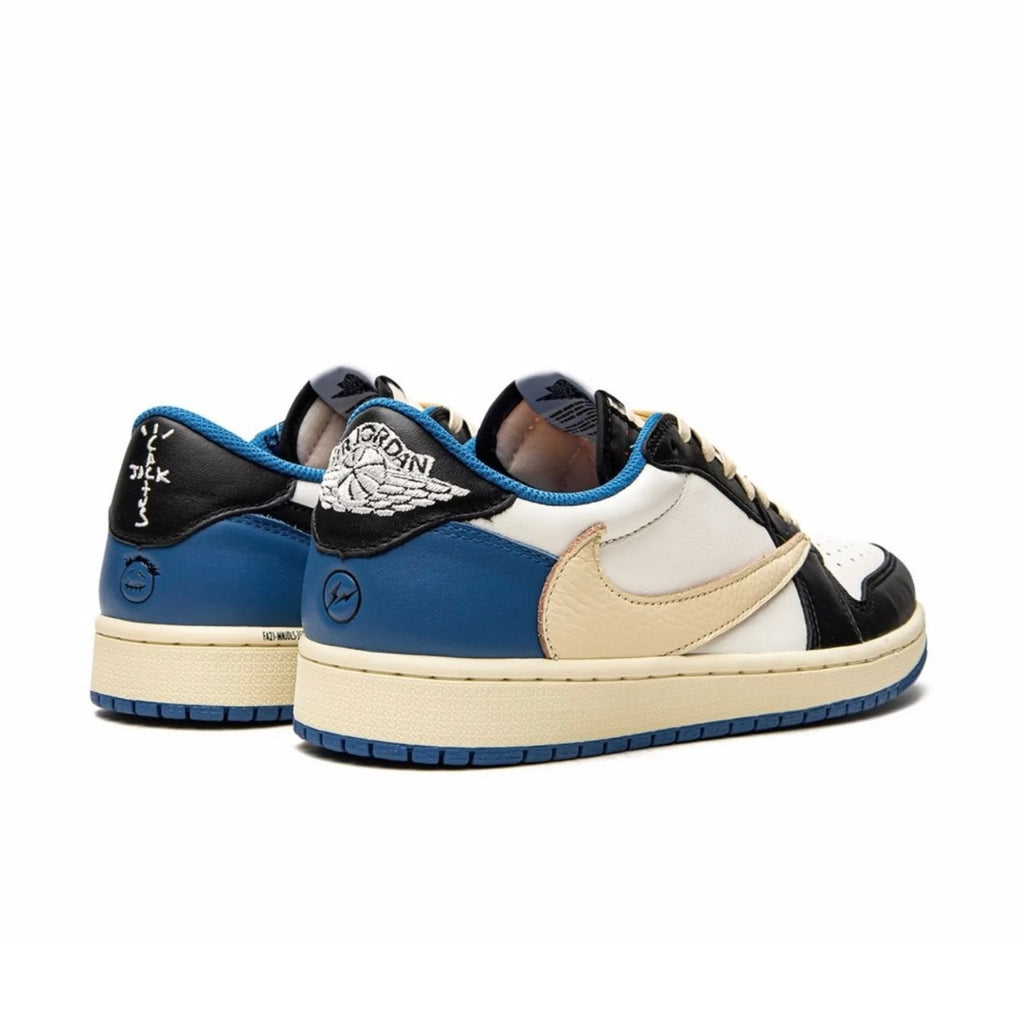 Travis Scott x Air Jordan 1 Low OG,Travis Scott Air Jordan 1 Low OG white blue,Travis Scott Air Jordan 1 sneaker,Travis Scott