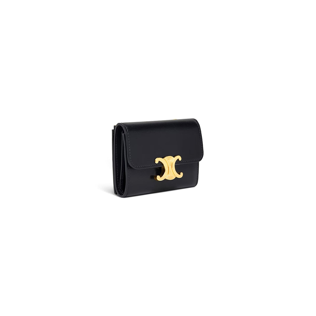 Celine 10I653DPV.38NO,Celine Compact Wallet With cardholder,Celine 2 in 1 wallet,Celine compact wallet,Celine compact wallet