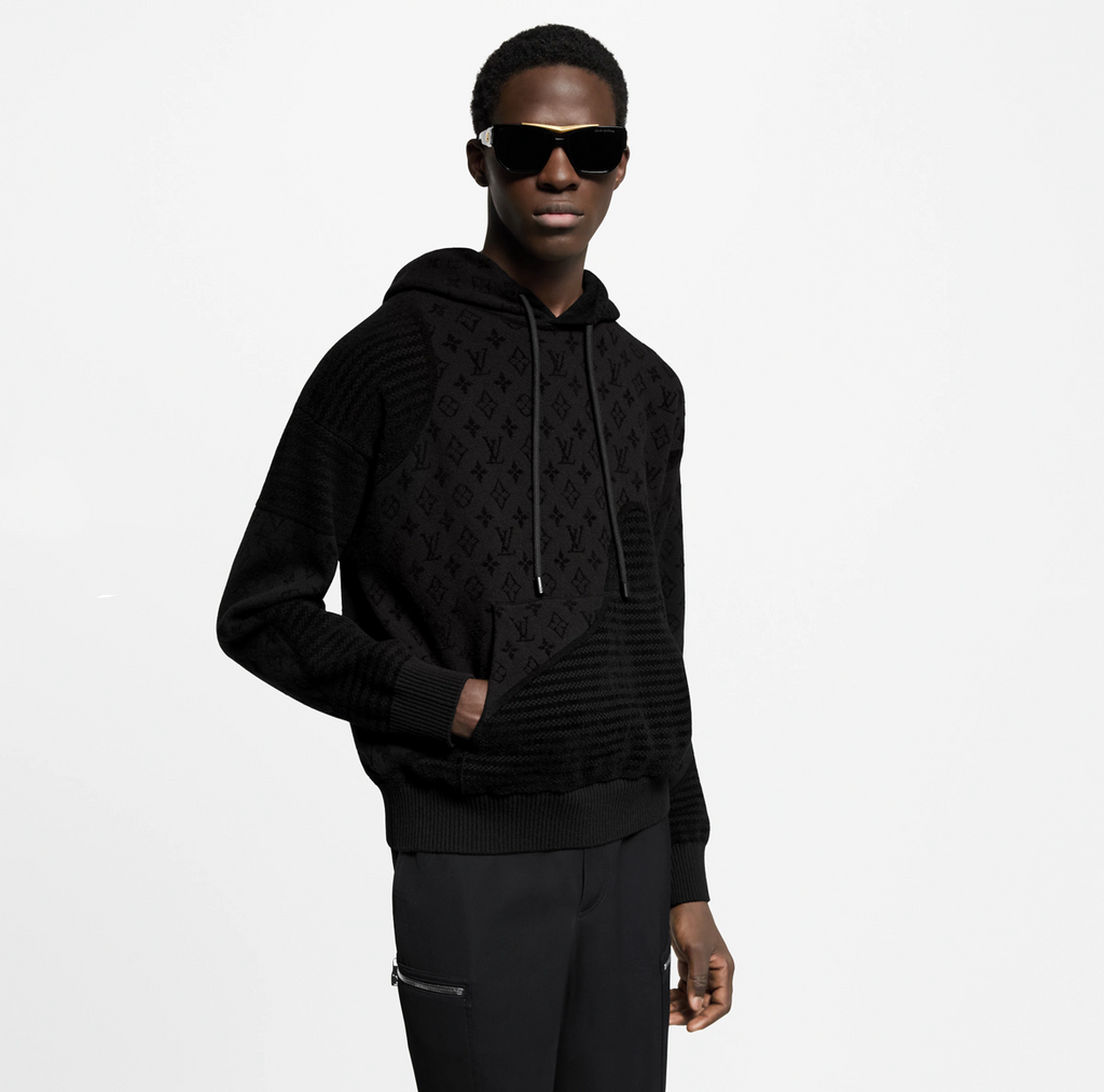 Louis Vuitton 1AHCMY,LV 1AHCMY,Louis Vuitton graphic hoodie,Louis Vuitton black monogram hoodie,Louis Vuitton mens hoodie,LV