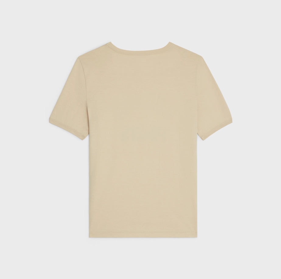 Celine Paris 70’s T-shirt in cotton jersey ,celine online shop,celine T-shirt outlet ,celine men's T-shirt,celine 2X29H671Q.0