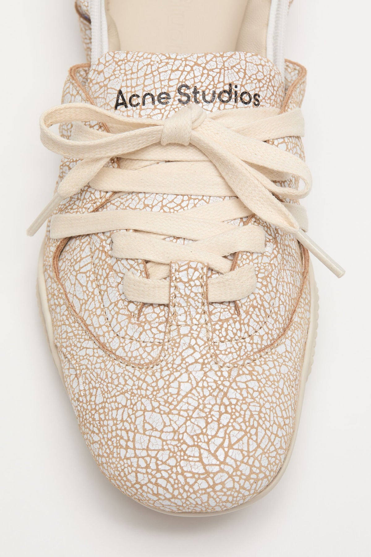 Winniemodo,Winniemodony,Acne Studios FN-WN-SHOE000940,Acne Studios lace leather sneaker,Acne Studios sneaker white,Acne Studi