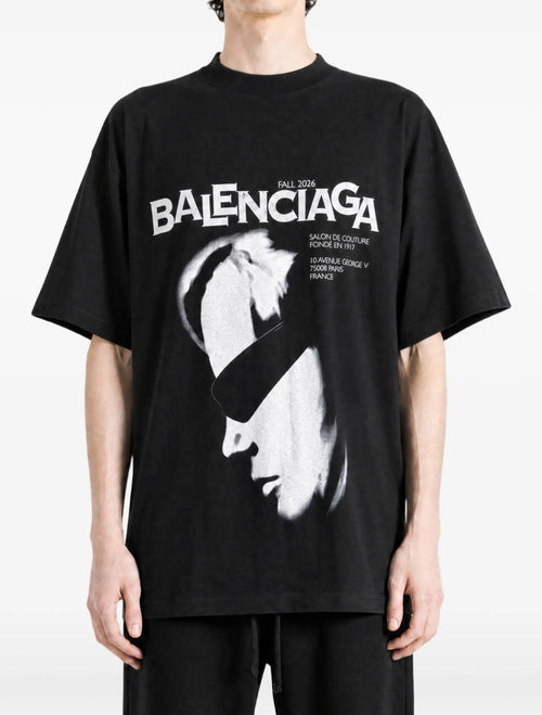 Winniemodo,Winniemodony,Balenciaga 850345TUVO5,Balenciaga t-shirt men,Balenciaga black t-shirt discount,Balenciaga t-shirt ou
