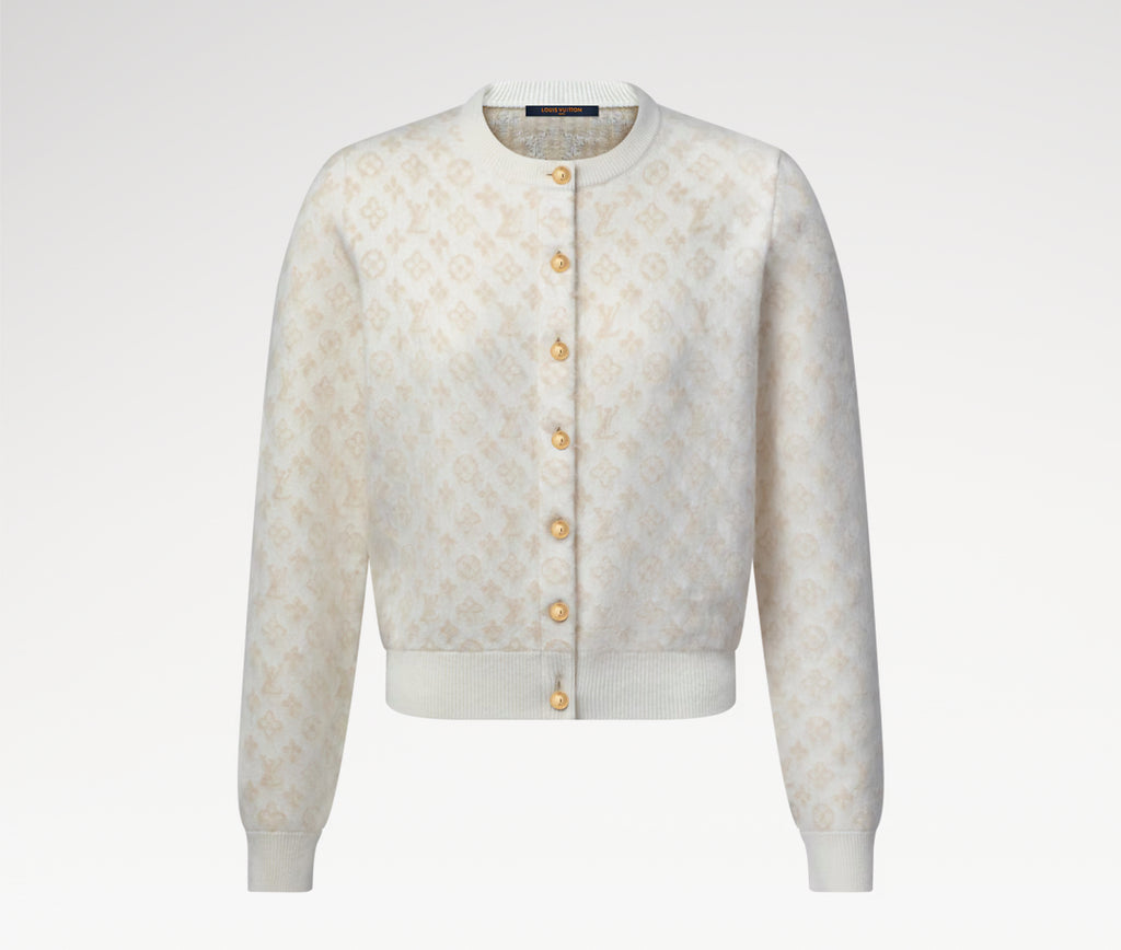 Winniemodo,Winnie modo,Louis Vuitton 1AJFRV,LV 1AJFRV,Louis Vuitton monogram cardigan,Louis Vuitton cardigan sale.LV cardigan