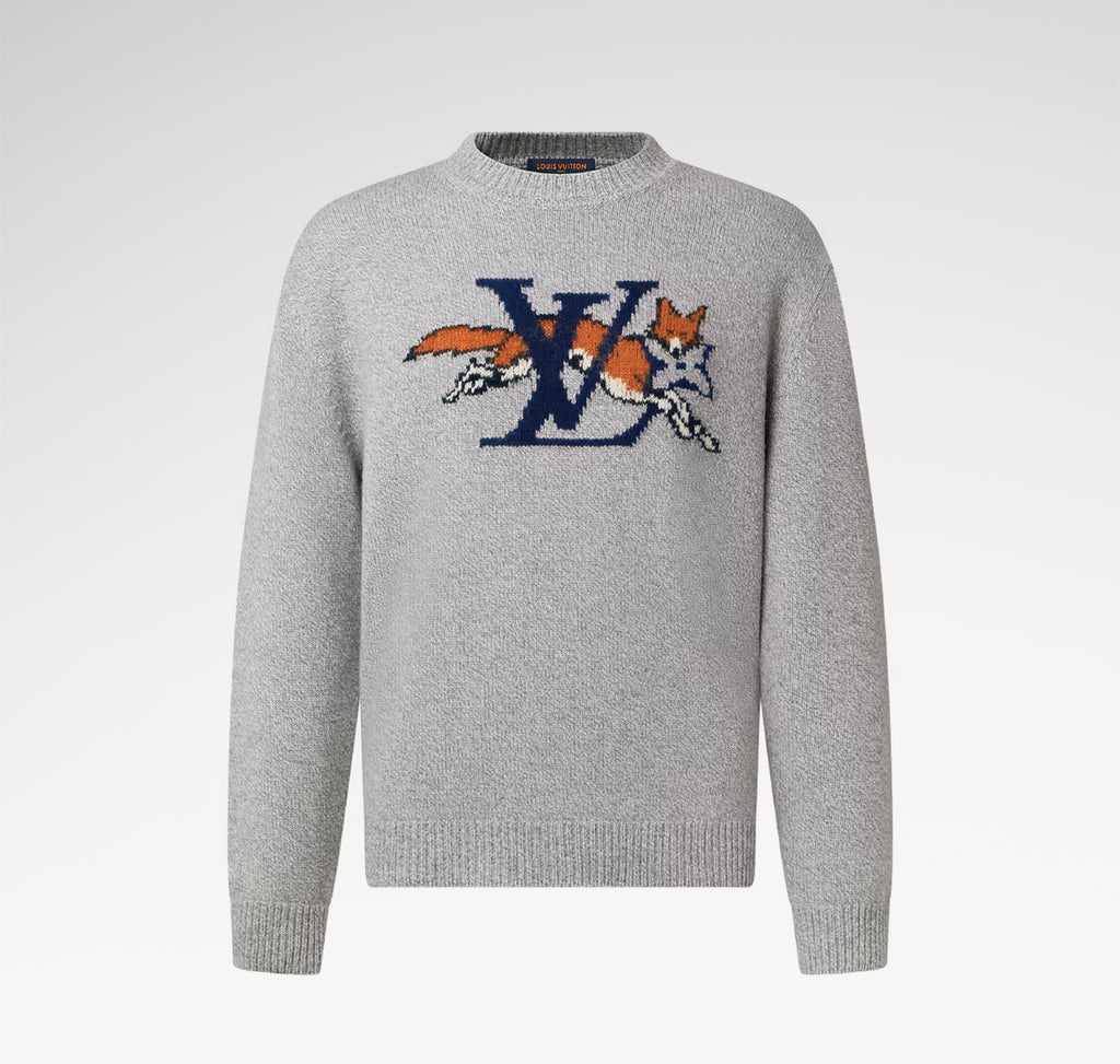 Winniemodo,Winniemodony,Louis Vuitton 1AJBTZ,LV 1AJBTZ,Louis Vuitton cashmere crewneck,LV cashmere knit sweater,Louis Vuitton