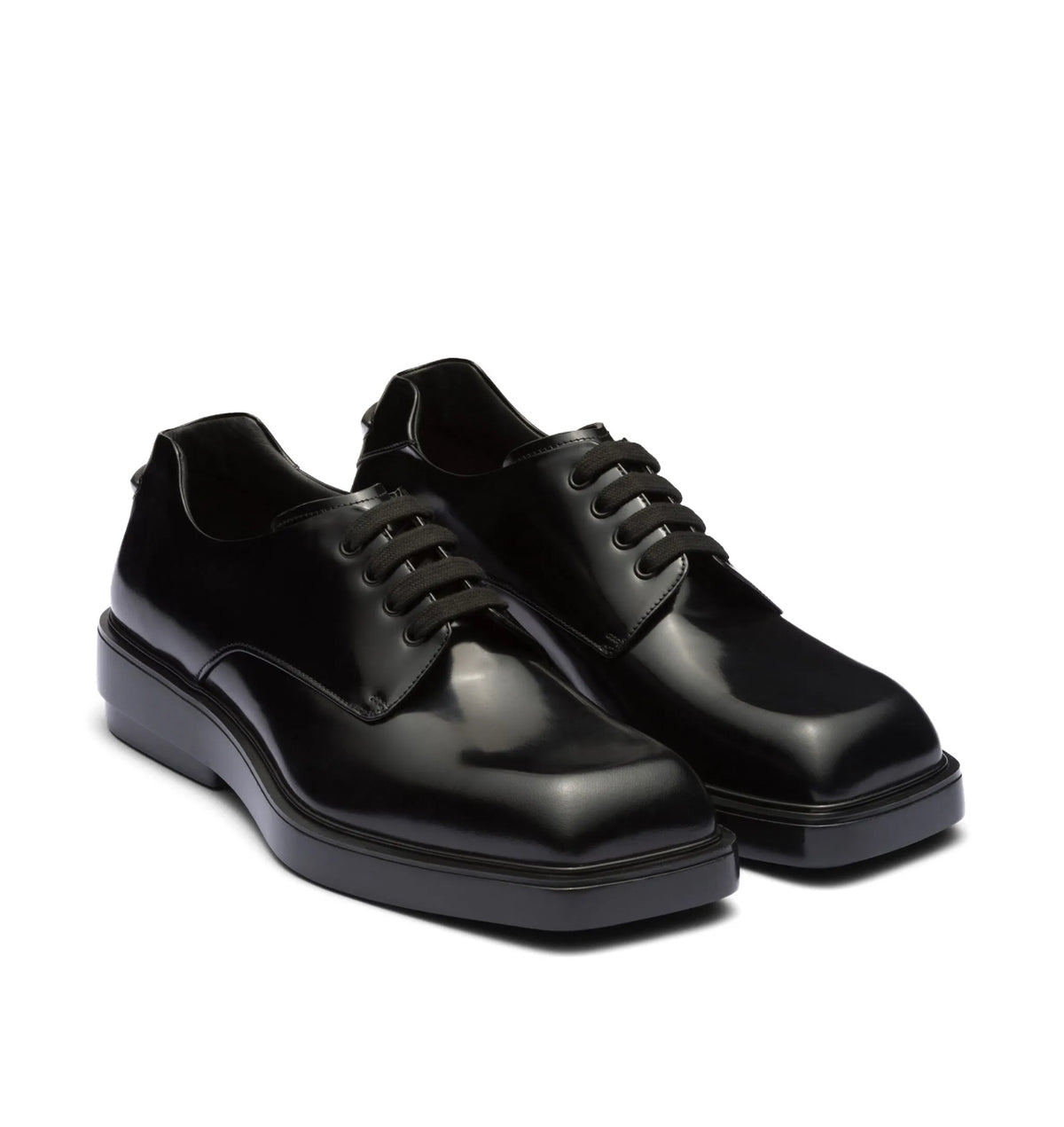 Winniemodo,Winnie modo,Prada fender leather derby shoes,Prada shoes,Prada men shoes,Prada men shoes sale,Prada black shoes,Pr