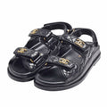 Winniemodo,Winniemodony,Chanel G35927,Chanel dad sandals black,Chanel dad sandals black sale,Chanel sandals sale,Chanel sanda