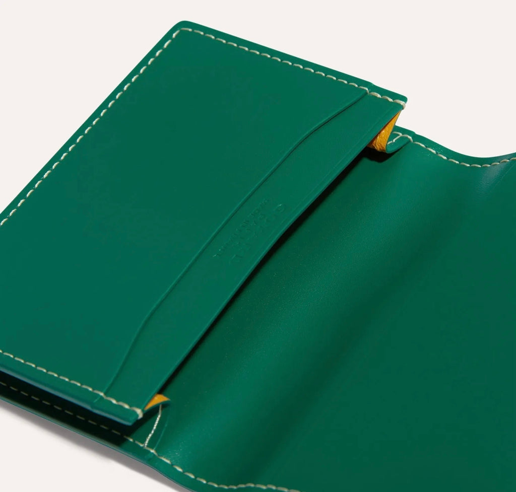 Winniemodo,Winnie modo,Goyard Malesherbes card wallet,Goyard Malesherbes,Goyard Malesherbes card wallet green,Goyard card wal