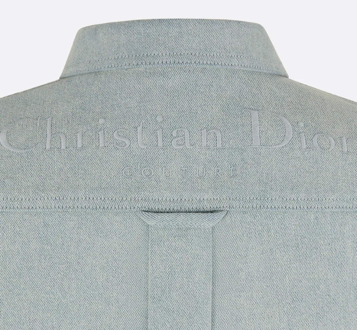 Dior Couture reversible shirt,Dior online shop ,Dior on sale,Dior Outlet, Dior men's denim shirt,Dior 343D583AY539 ,Dior ,Dio