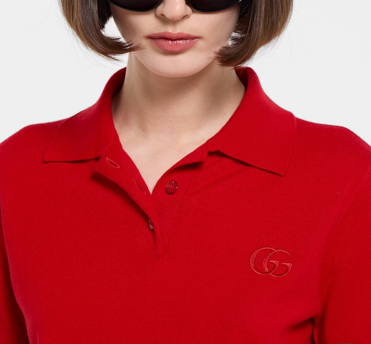 Winniemodo,Winniemodony,Gucci 867226,Gucci knit polo shirt,Gucci polo shirt sale,Gucci polo shirt discount,best online shoppi