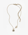 Chanel 25P pendant necklace,Chanel four leaf clover necklace,Chanel four leaf clover pendant necklace gold,Chanel necklace 20