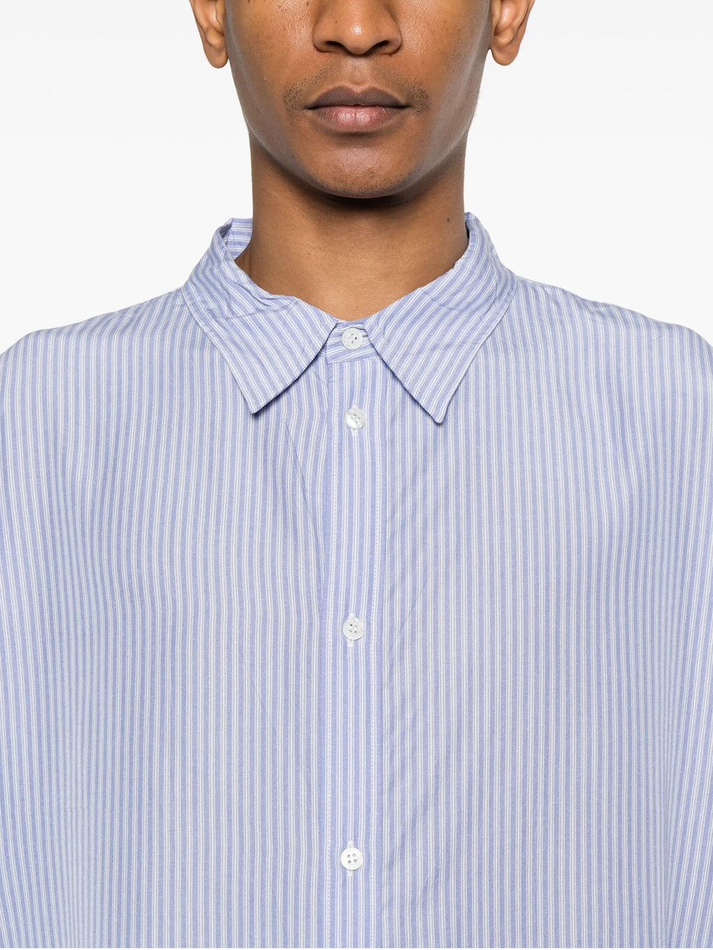 Balenciaga 809007TRLE9,Balenciaga shirt,Balenciaga shirt mens,Balenciaga shirt striped,Balenciaga oversized shirt,Balenciaga