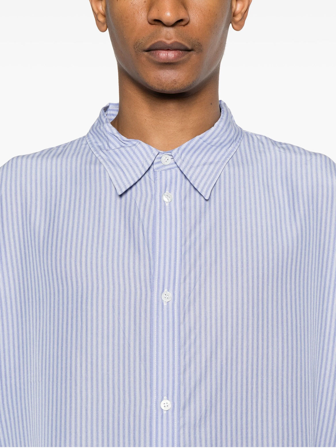 Balenciaga 809007TRLE9,Balenciaga shirt,Balenciaga shirt mens,Balenciaga shirt striped,Balenciaga oversized shirt,Balenciaga