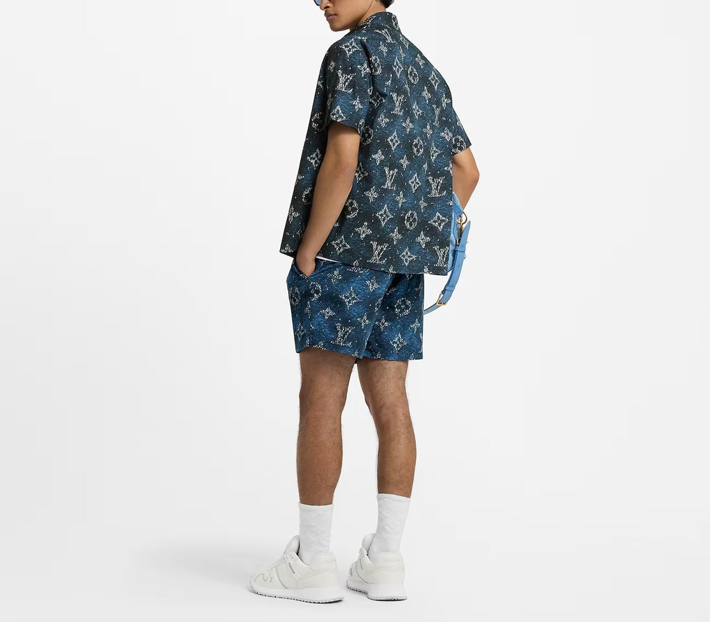 Winniemodo,Winnie modo,Louis Vuitton 1AHVZ8,LV 1AHVZ8,Louis Vuitton printed monogram swim shorts,LV monogram swim shorts,Loui