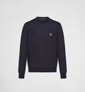 Winniemodo,Winnie modo,Prada UMB264,Prada superfine wool crew neck sweater,Prada sweater,Prada sweater navy,Prada sweater men