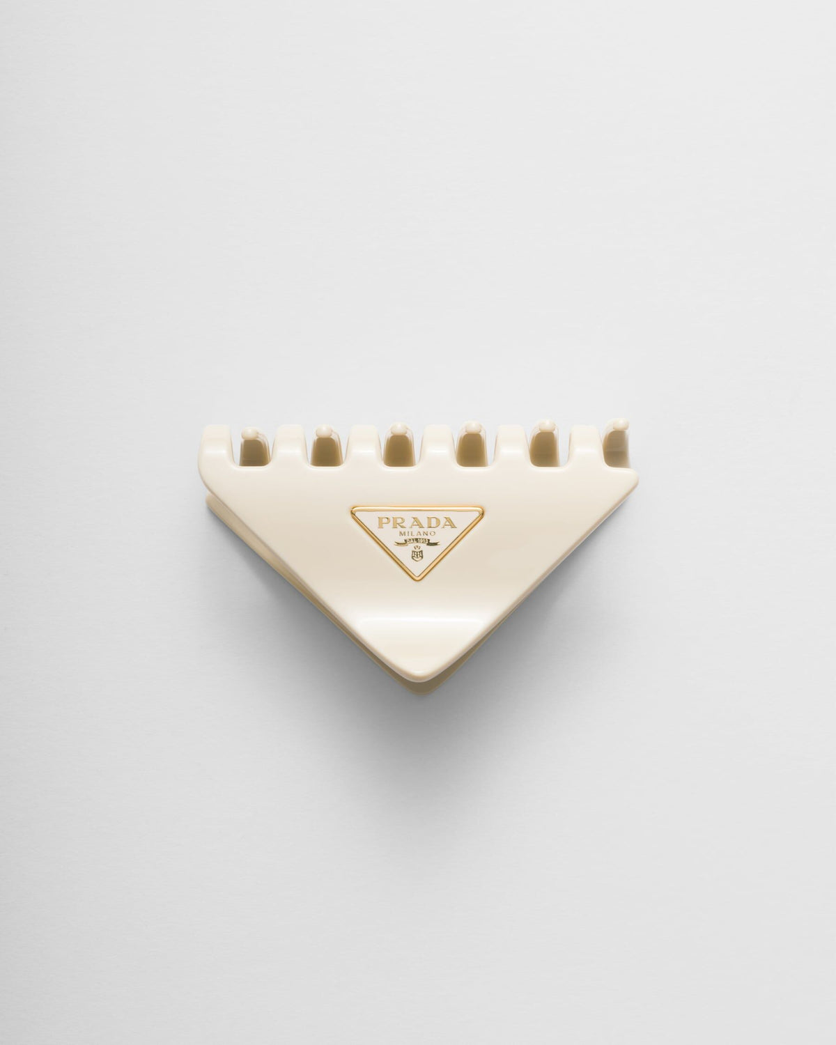 Winniemodo,Winniemodony,Prada 1IF175,Prada hair clip,Prada claw clip,Prada clip,Prada hair clip sale,Prada hair clip ivory di