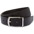 Prada Reversible leather belt,Prada Reversible belt,Prada Reversible black belt,Prada silver hardware belt black mens,Prada b