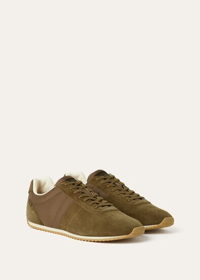 Winniemodo,Winniemodony,Loro Piana FSM0066,Loro Piana fast walk sneaker,Loro Piana green sneakers sale,Loro Piana sneaker men