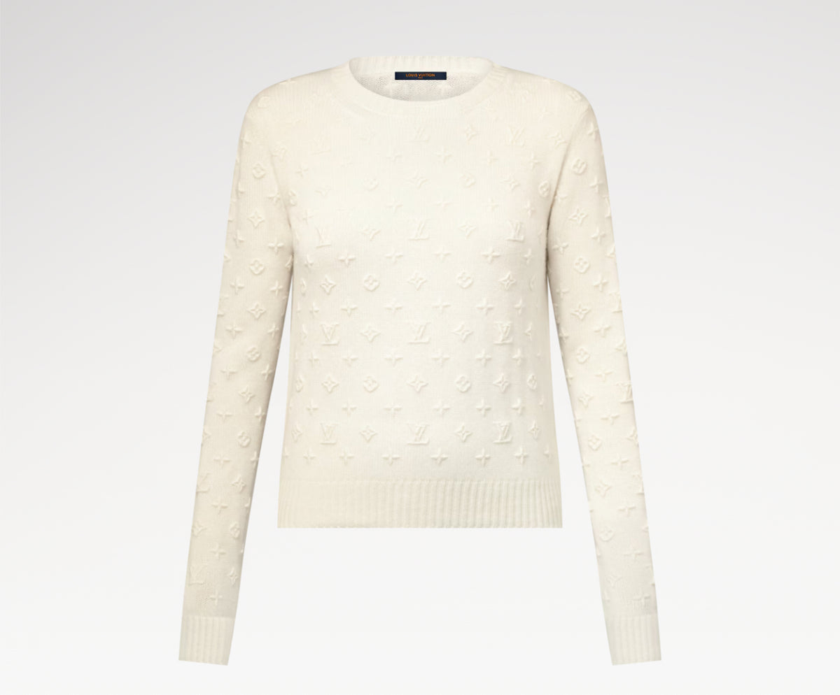 Winniemodo,Winnie modo,Louis Vuitton 1AHZ43,LV 1AHZ43,Louis Vuitton 3D monogram pullover,LV 3D monogram pullover,Louis Vuitto