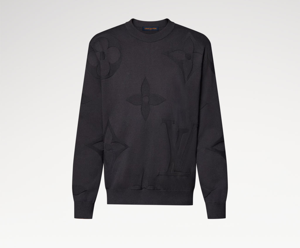 Winniemodo,Winnie modo,Louis Vuitton 1AIWE9,LV 1AIWE9,Louis Vuitton monogram crewneck,Louis Vuitton sweater,Louis Vuitton kni