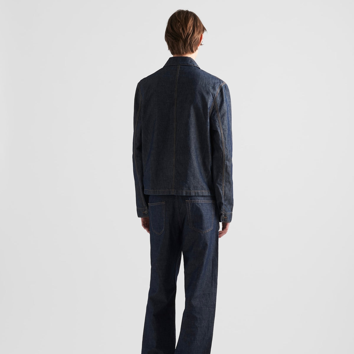 Winniemodo,Winnie modo,Prada GEB254,Prada chambray jacket,Prada denim jacket,Prada denim jacket mens,Prada jacket,Prada jacke