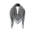 Louis Vuitton monogram denim shawl