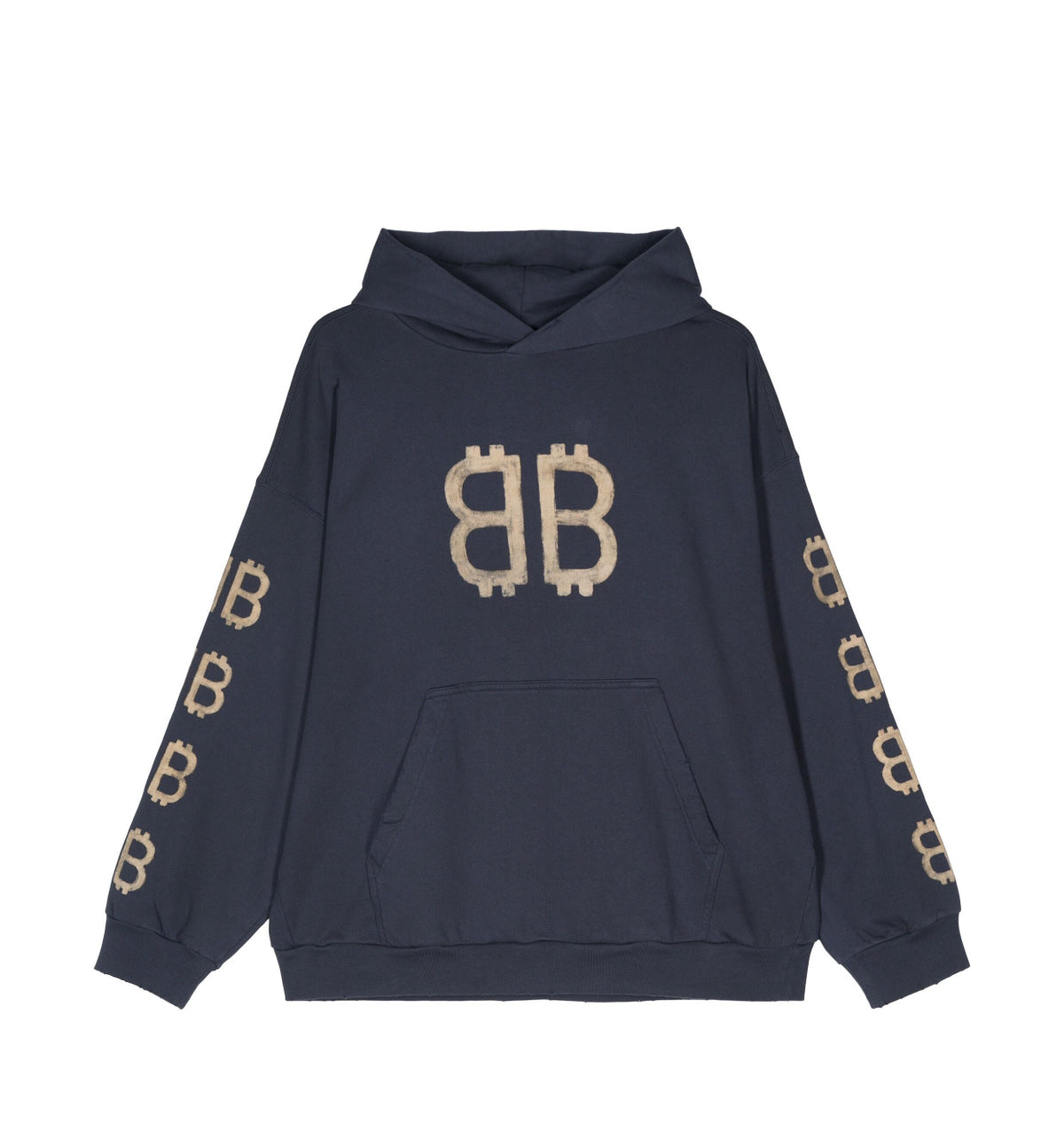Balenciaga crypto logo print distressed hoodie,Balenciaga 767877TOVU7, Balenciaga hoodie authenticity, Balenciaga hoodie on s