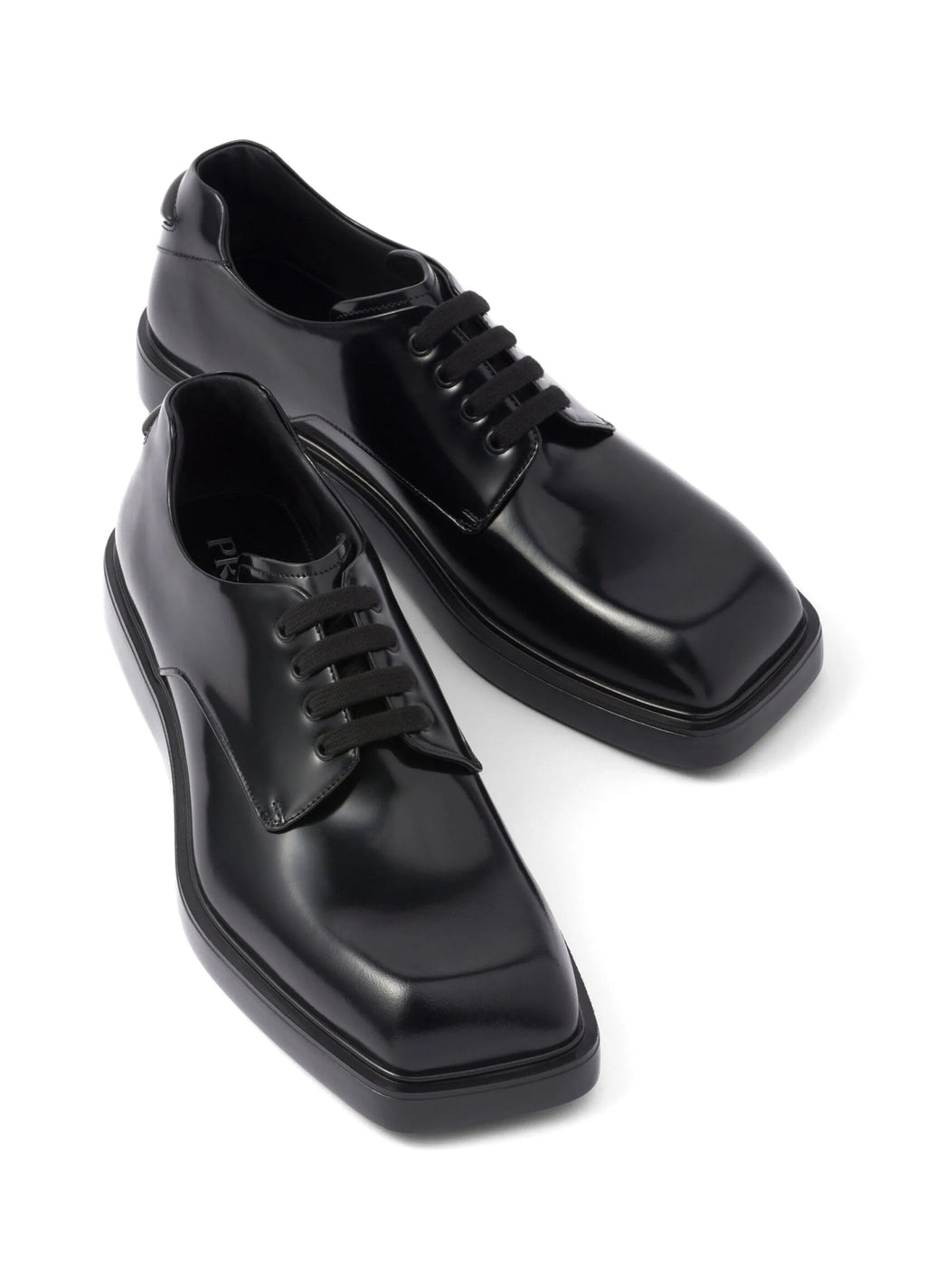 Winniemodo,Winnie modo,Prada fender leather derby shoes,Prada shoes,Prada men shoes,Prada men shoes sale,Prada black shoes,Pr