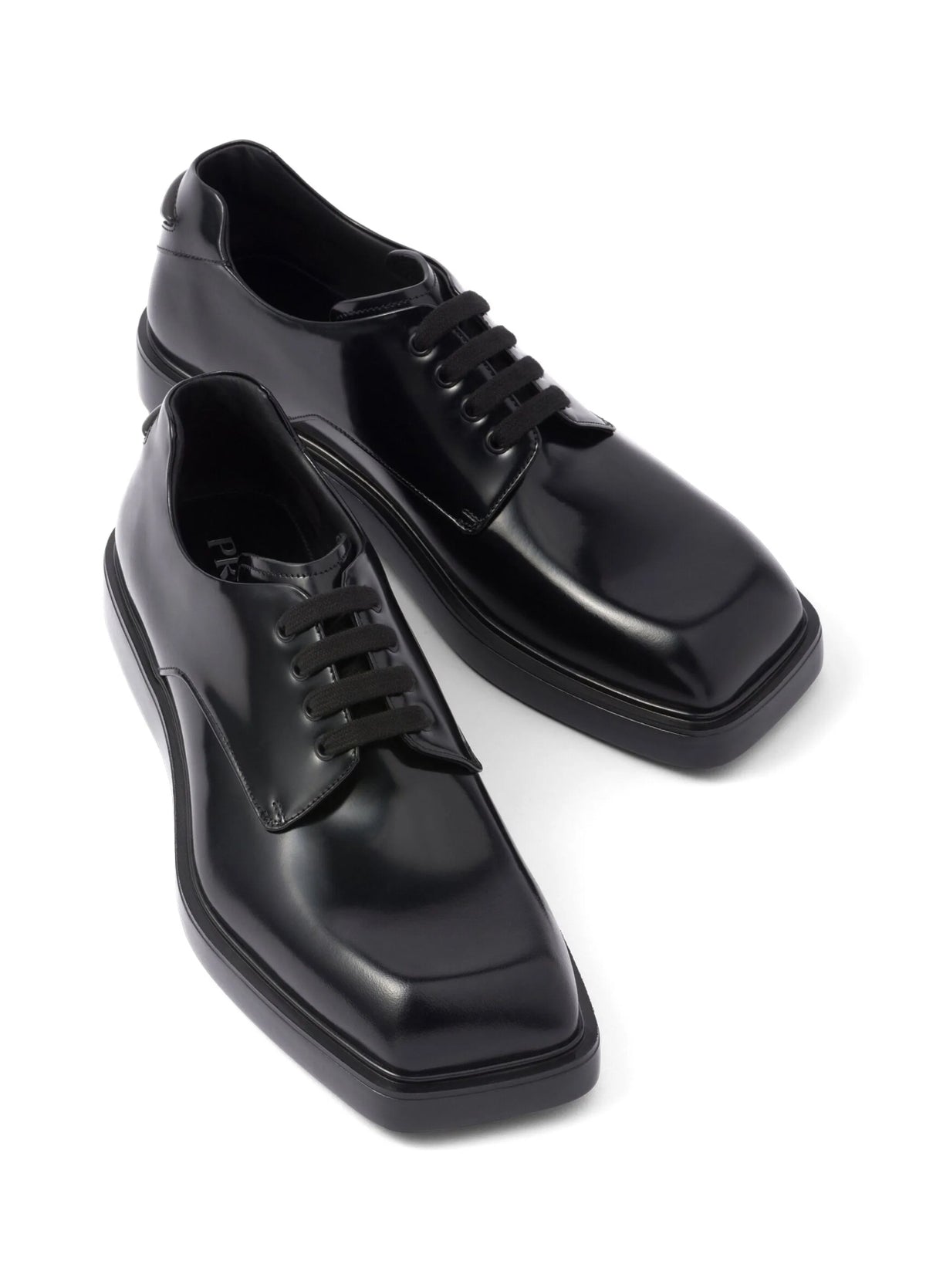 Winniemodo,Winnie modo,Prada fender leather derby shoes,Prada shoes,Prada men shoes,Prada men shoes sale,Prada black shoes,Pr