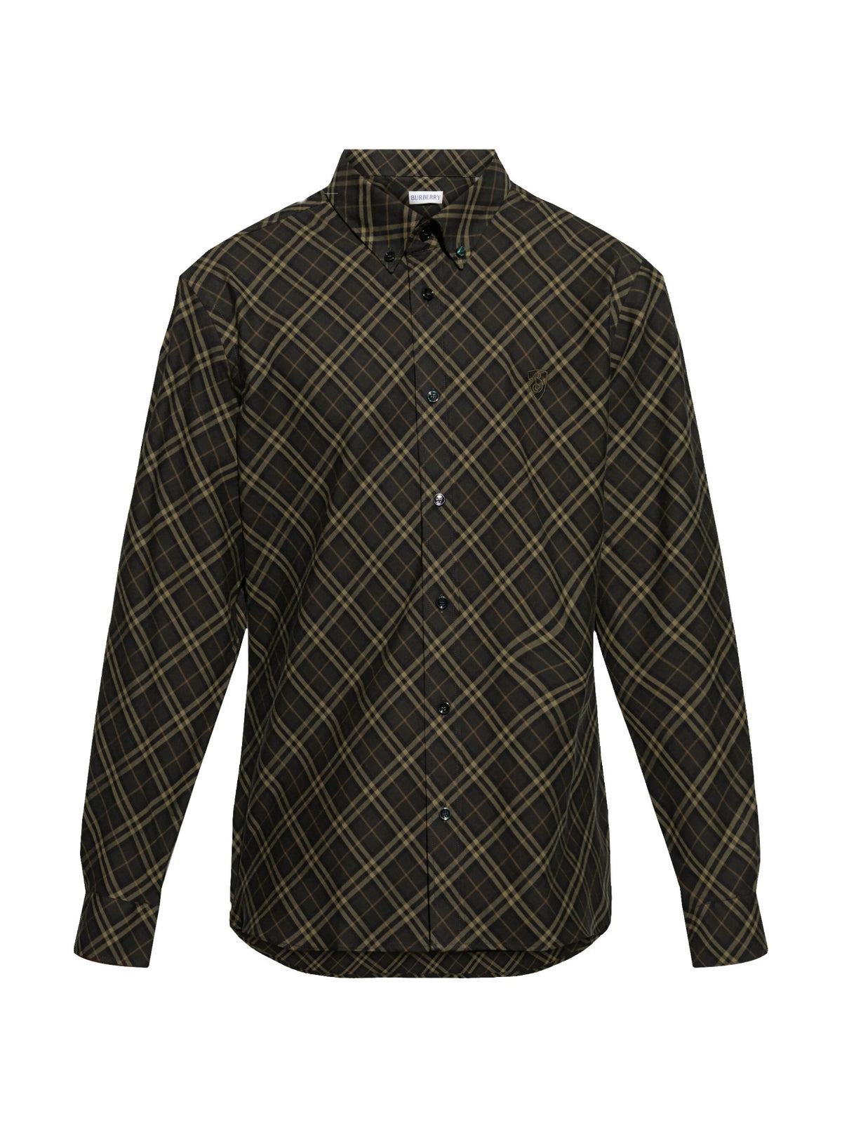 Burberry 8098841,Burberry shirt checkered,Burberry shirt green checkered,Burberry shirt men green,Burberry green checkered sh