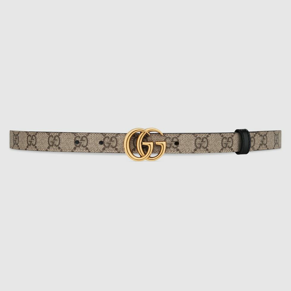 Gucci GG Marmont reversible thin belt