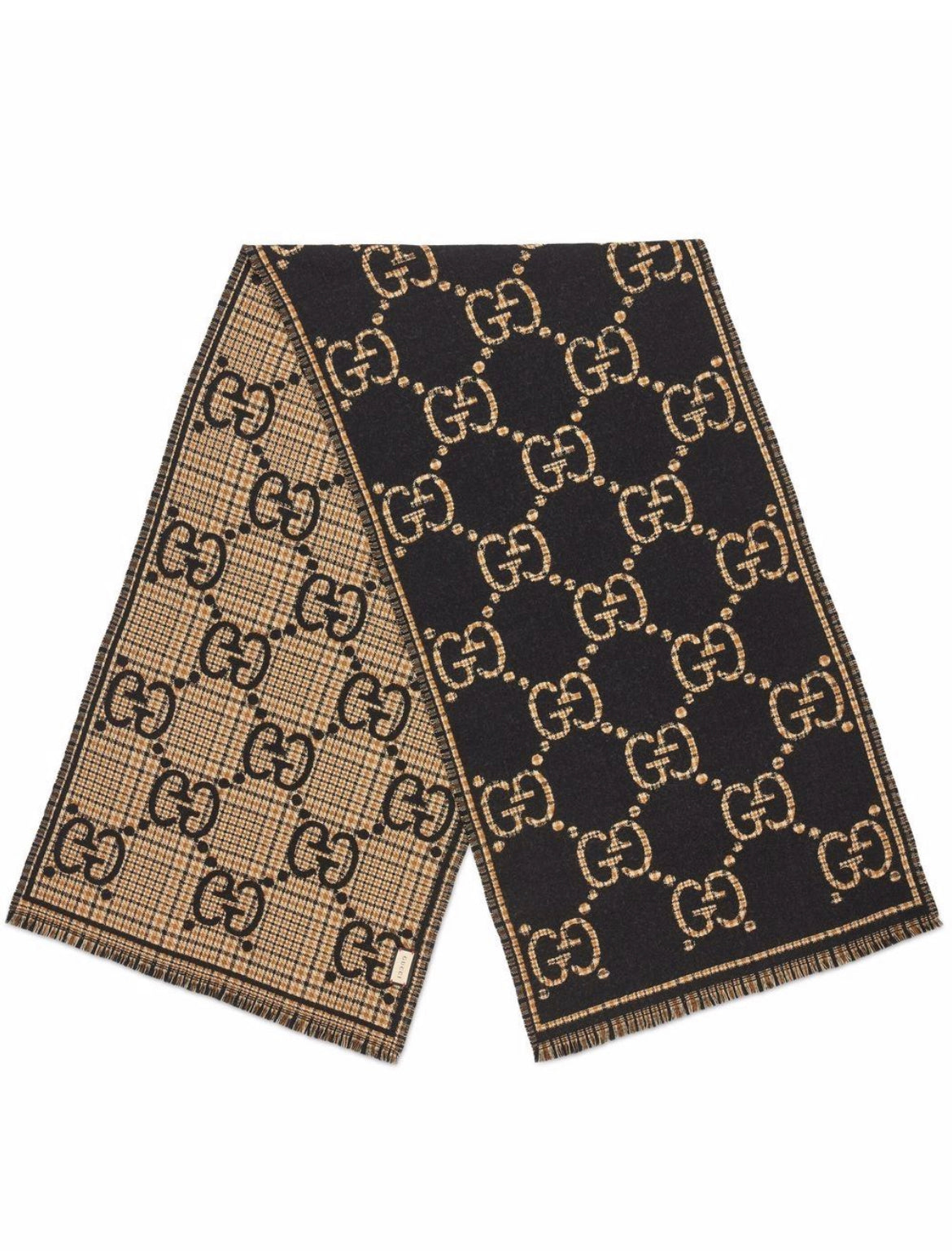 Gucci GG wool scarf