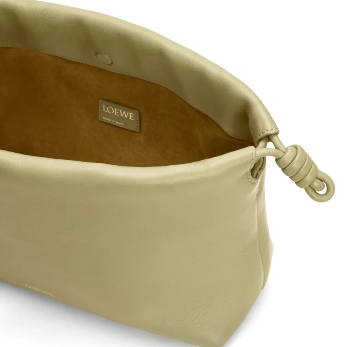 Loewe Medium Flamenco purse, Loewe Medium Flamenco bag, Loewe Flamenco bag, Loewe green flamenco bag, Loewe Medium Flamenco g