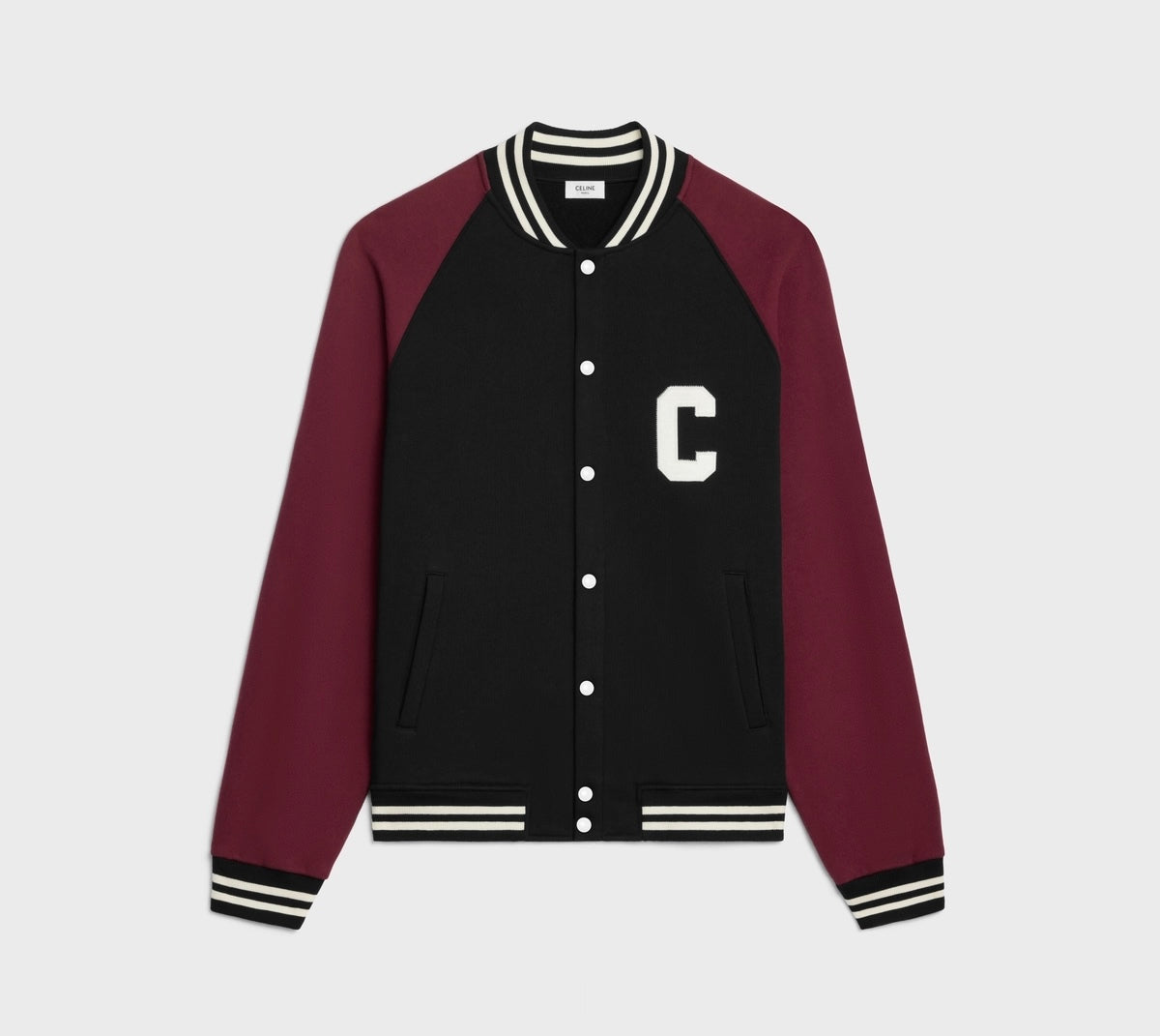 Celine teddy jacket in cotton fleece,Celine RY04K345F.38PF, Celine jacket,Celine jacket authenticity,Celine jacket on sale,Ce
