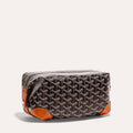 Goyard Bowling 25 Toiletry Bag,Goyard Bowling 25 bag price,Goyard Bowling 25 Toiletry Bag black Tan,Goyard Toiletry Bag black