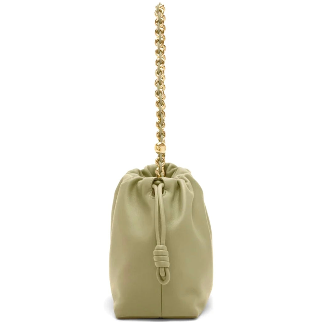 Loewe Medium Flamenco purse, Loewe Medium Flamenco bag, Loewe Flamenco bag, Loewe green flamenco bag, Loewe Medium Flamenco g