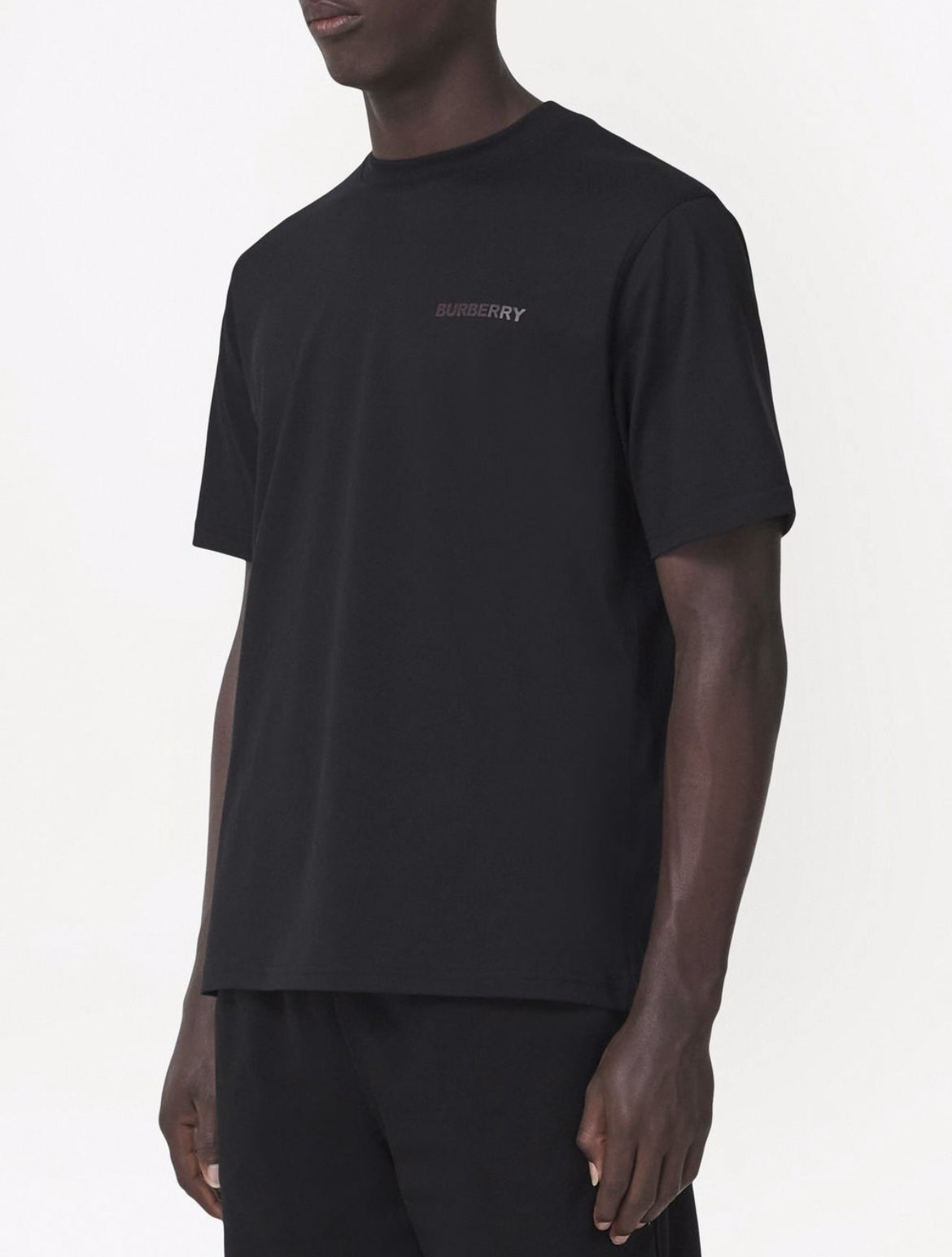 Burberry logo print cotton tshirt