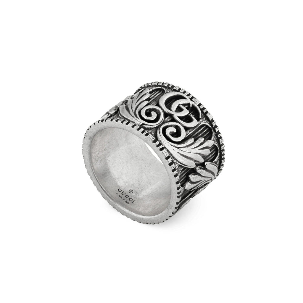 Winniemodo,Winniemodony, Gucci unisex ring with double G,Gucci thick ring,Gucci ring 925 silver,Gucci silver ring sale,Gucci